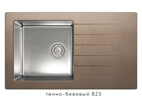 Мойка комбинированная Tolero twist TTS-860 Темно-бежевый 82 в Советском - sovetskij.магазин96.com | фото