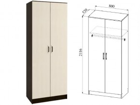 Шкаф 2 двери Ронда ШКР800.1 венге/дуб белфорт в Советском - sovetskij.магазин96.com | фото